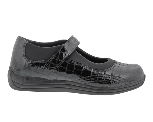 Women's Drew Rose 14375-1P Black Croc