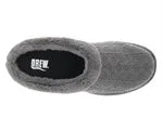 Women's Drew Comfy Slipper 17103 Grey Sweater