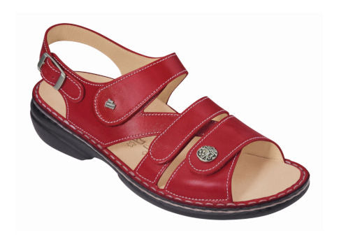 Finn Comfprt Gomera Sandal Red Light