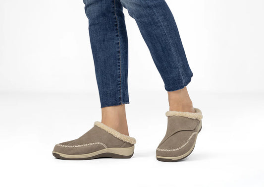 Women's Orthofeet Charlotte Taupe S735