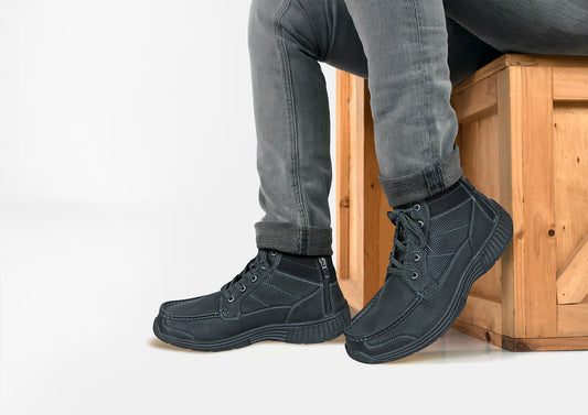 Men's Orthofeet Ryder Boots Black