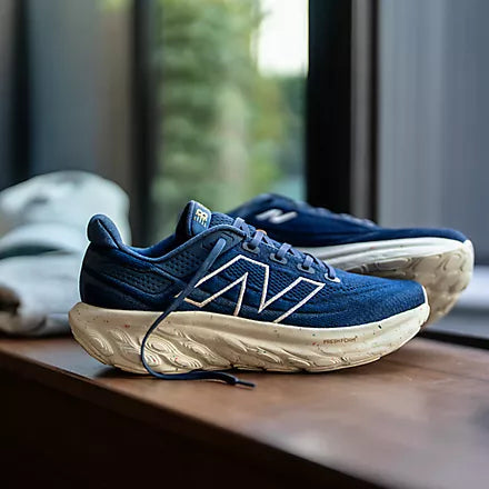 Men's New Balance M1080V13 Navy with Vintage Indigo and Sea Salt