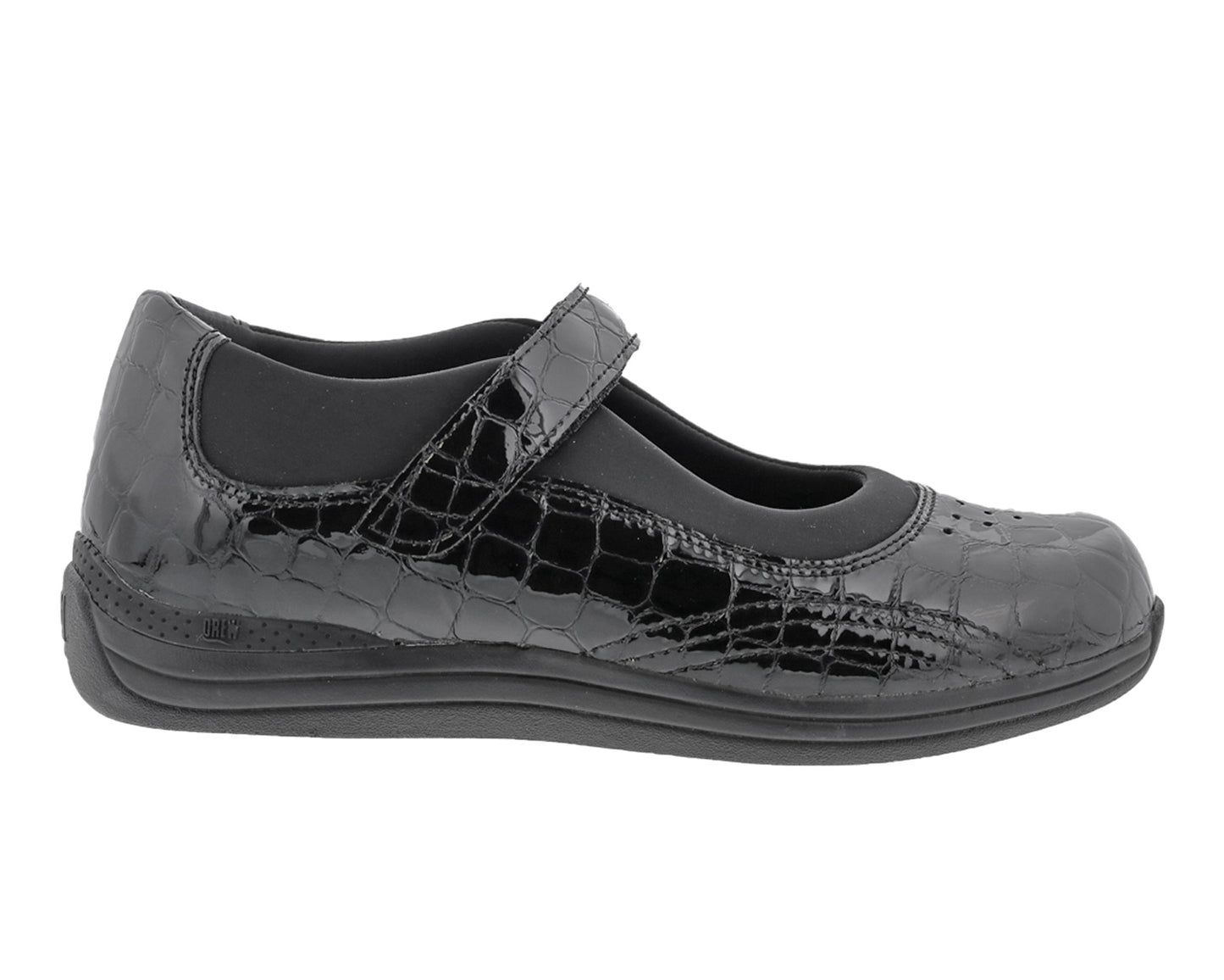 Women's Drew Rose 14375-1P Black Croc