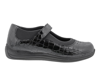 Women's Drew Rose 14375-1P Black Croc