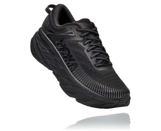 Men's Hoka Bondi 7 Black 1110518-BBLC