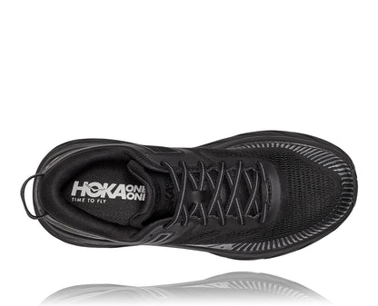 Men's Hoka Bondi 7 Black 1110518-BBLC