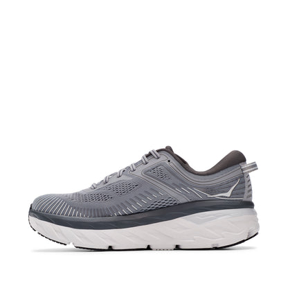 Men's Hoka Bondi 7 Grey 1110518-WDDS