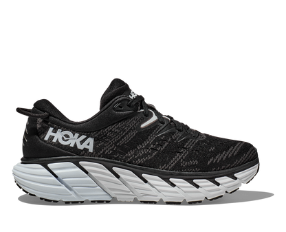 Women's Hoka Gaviota 4 Black/White 1123201-BWHT