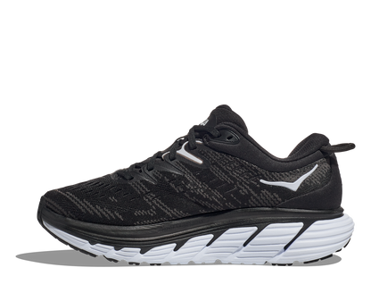 Men's Hoka Gaviota 4 Wide Black/White 1123200/BWHT