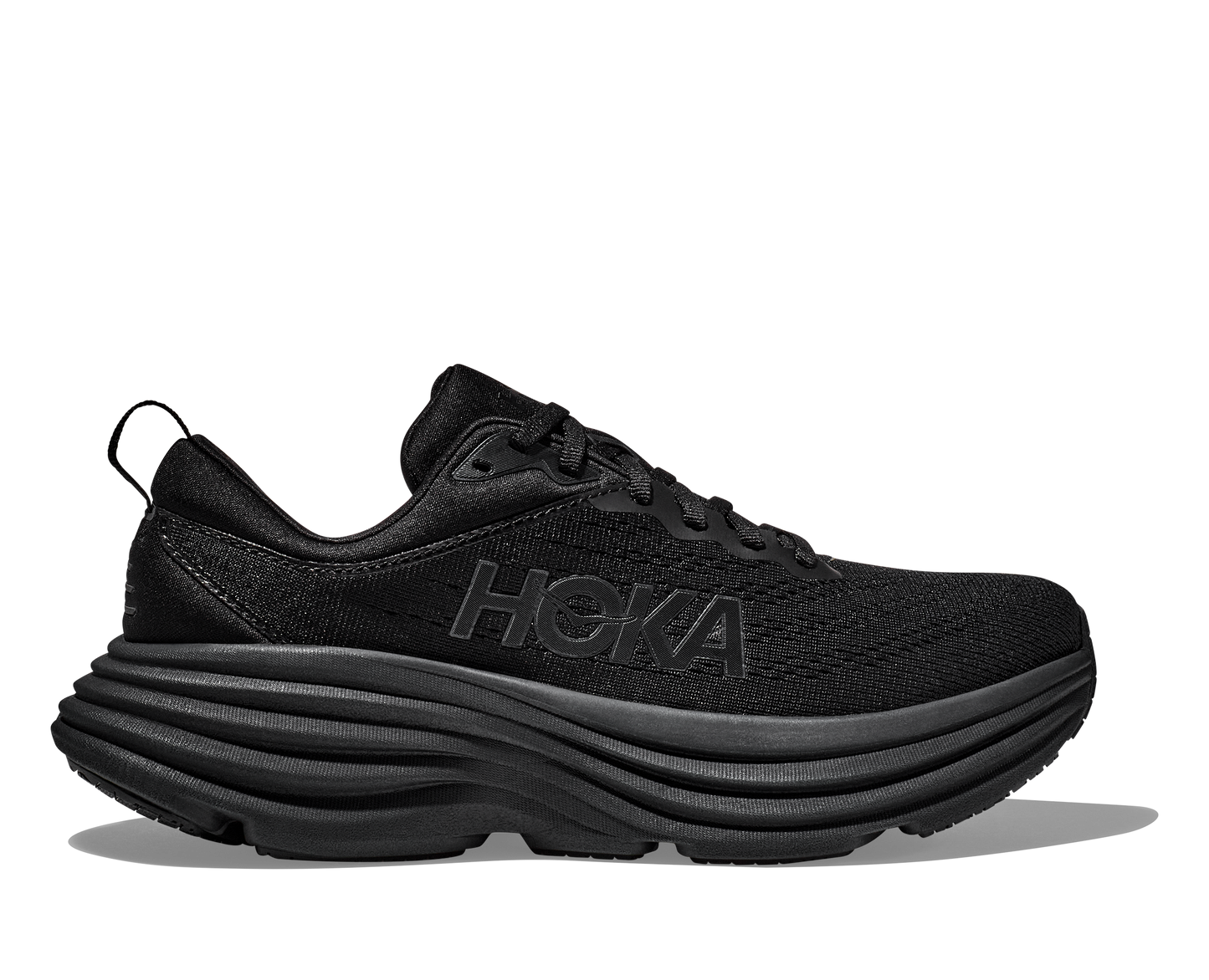 Men's Hoka Bondi 8 Black 1110519-BHBI