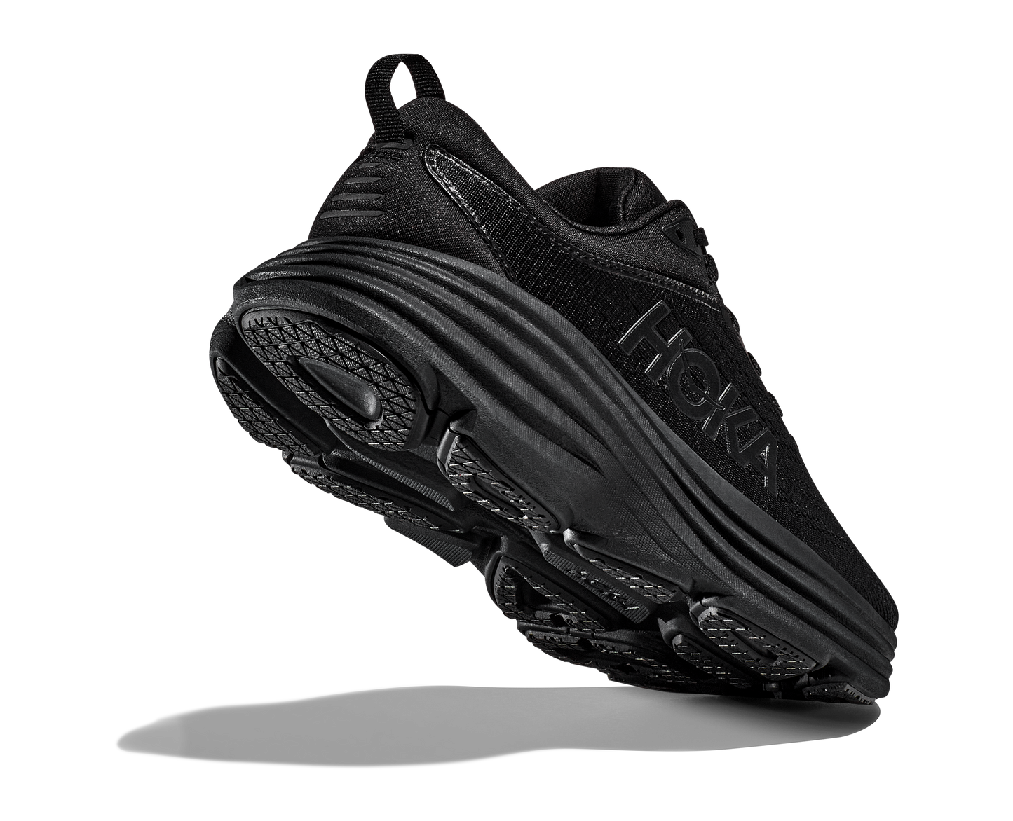 Men's Hoka Bondi 8 Black 1110519-BHBI