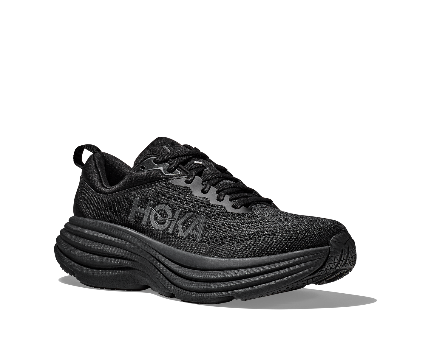 Men's Hoka Bondi 8 Black 1110519-BHBI