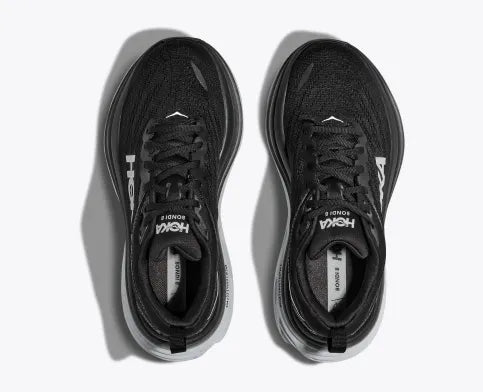 Men's Hoka Bondi 8 Black/White 1123202/BWHT
