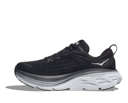 Women's Hoka Bondi 7 Black/White 1110519-BWHT