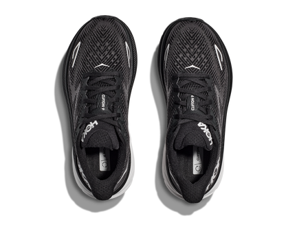 Men's Hoka Clifton 9 Black/White 1127895/BWHT