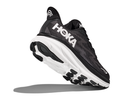 Men's Hoka Clifton 9 Black/White 1127895/BWHT