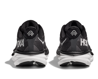 Men's Hoka Clifton 9 Black/White 1127895/BWHT