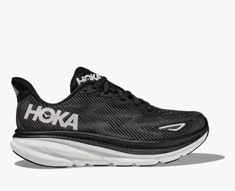 Women's Hoka Clifton 9 Black/White