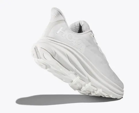 Women's Hoka Clifton 9 white / white
