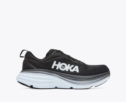 Women's Hoka Bondi 8 Black/White 	1127952/BWHT