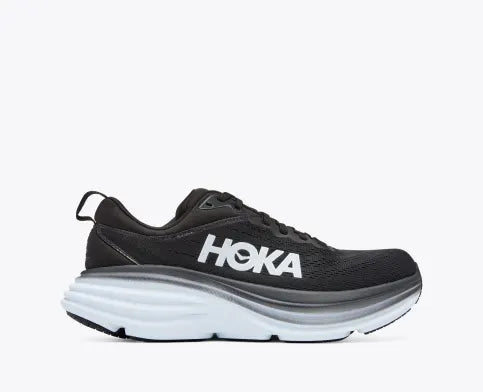 Women's Hoka Bondi 8 Black/White 	1127952/BWHT