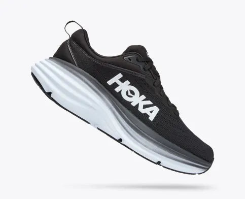 Women's Hoka Bondi 8 Black/White 	1127952/BWHT
