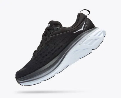 Women's Hoka Bondi 8 Black/White 	1127952/BWHT