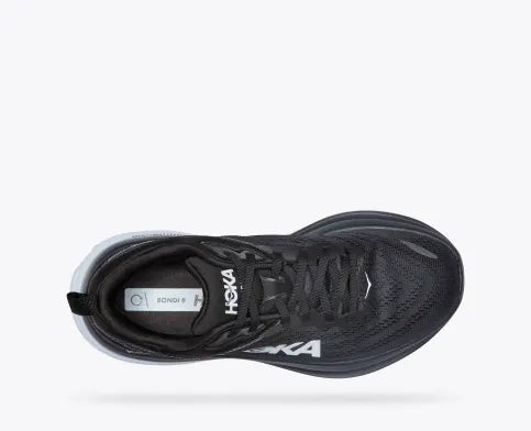 Women's Hoka Bondi 8 Black/White 	1127952/BWHT