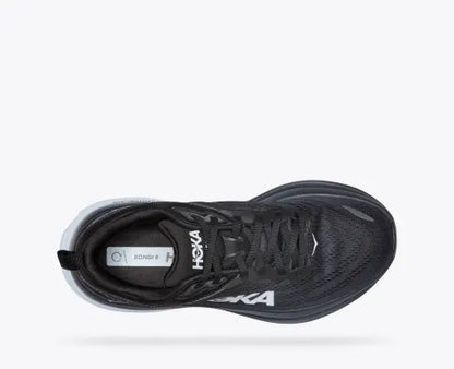 Women's Hoka Bondi 8 Black/White 	1127952/BWHT