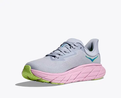 Women's Hoka Arahi 7 gull / pink twilight