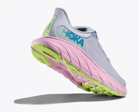 Women's Hoka Arahi 7 gull / pink twilight