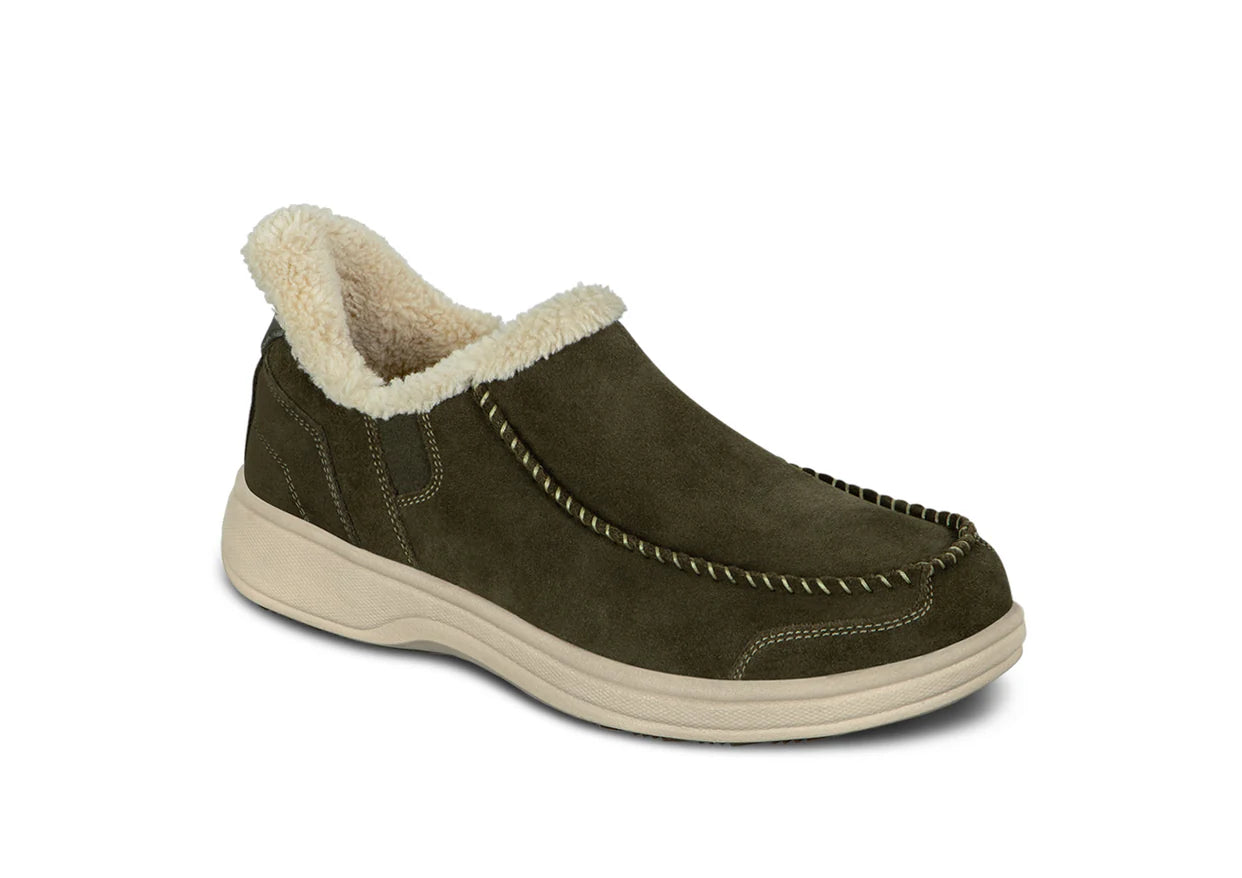 Men's Orthofeet Vito Slipper 20102 Brown