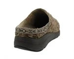 Men's Drew Relax Slipper 47105 Brown Sweater Fabric