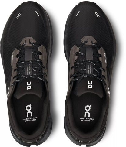 Men's On Running Cloudrunner Waterproof 52.98639 All Black