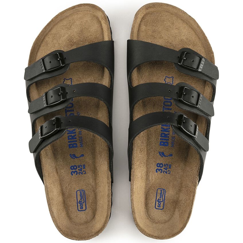 Birkenstock Florida sandals Black