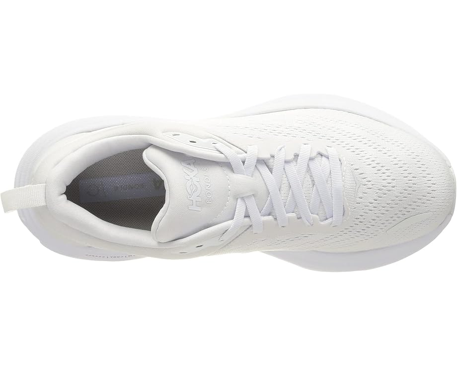 Women's Hoka Bondi 8 White/White