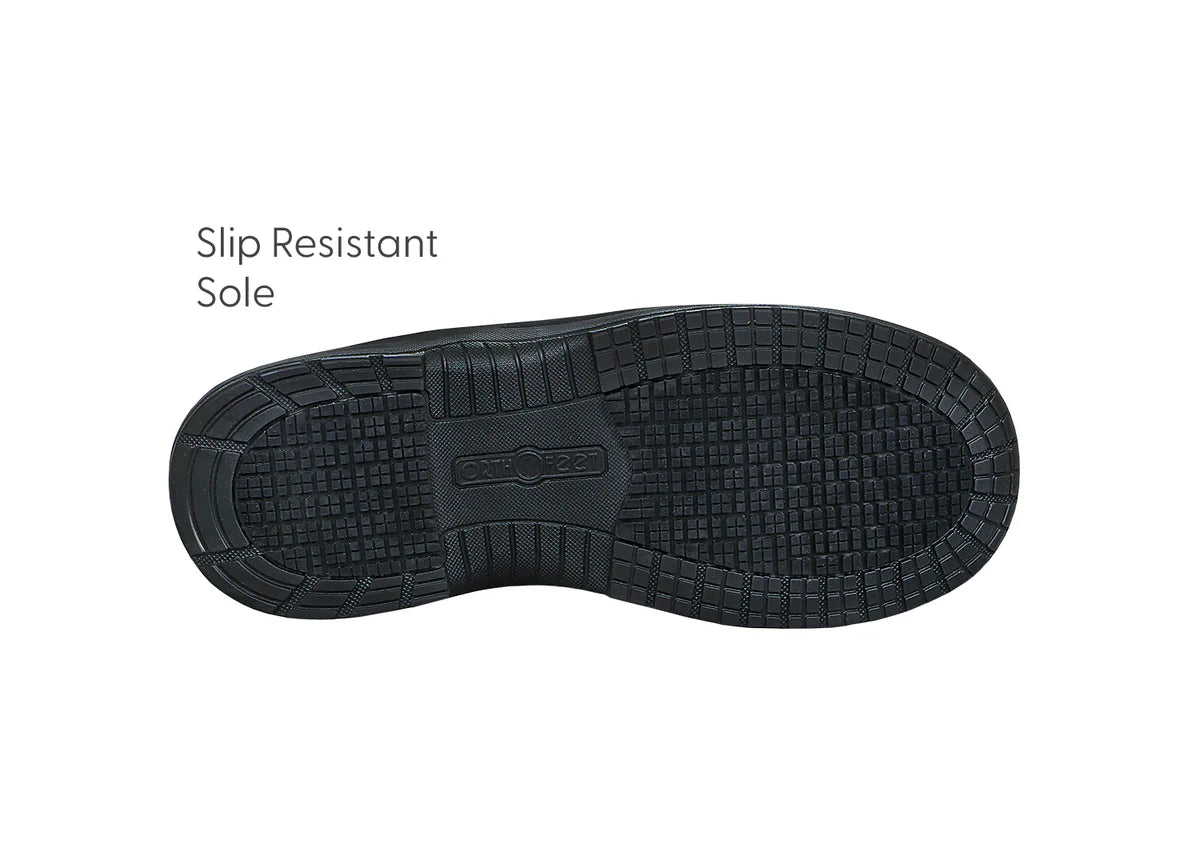 Men's Orthofeet Granite Work Boots Black