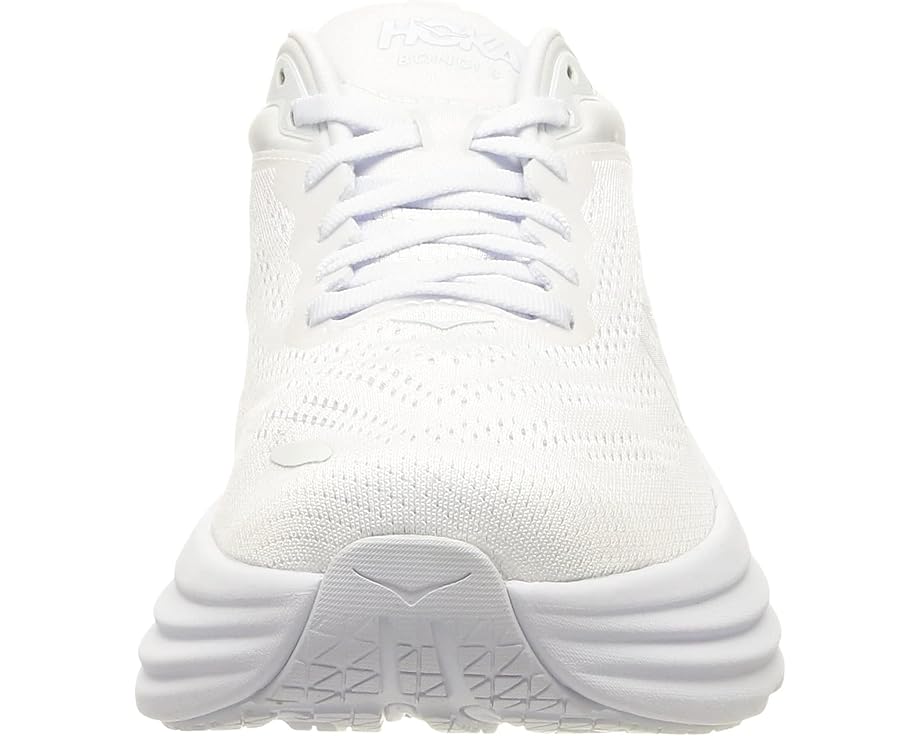 Women's Hoka Bondi 8 White/White