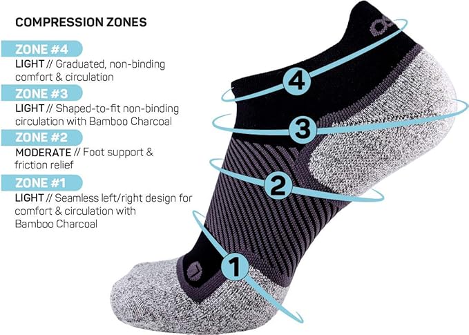 OS1st Wide Wellness Diabetic Friendly Performance Socks WP4