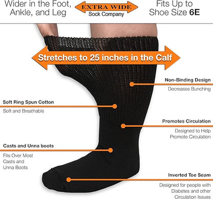 Extra Wide Medical Socks