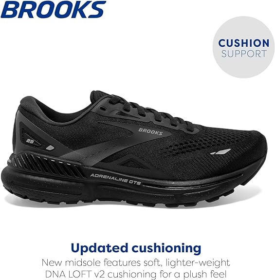 Men's Brooks Adrenaline GTS 23 Black