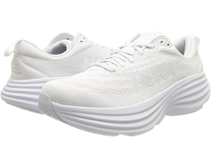 Women's Hoka Bondi 8 White/White