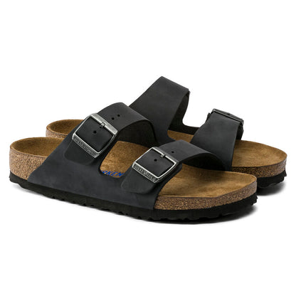 Birkenstock Arizona sandals 753481 Black Oiled Leather
