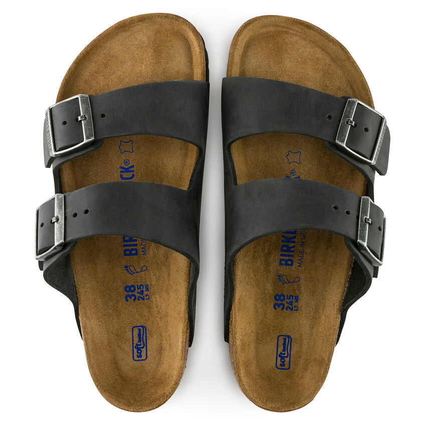 Birkenstock Arizona sandals 753481 Black Oiled Leather