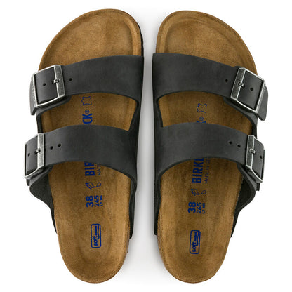 Birkenstock Arizona sandals 753481 Black Oiled Leather