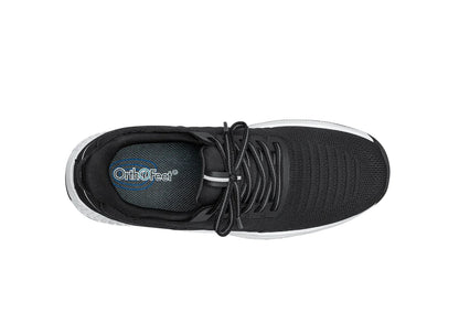 Women's Orthofeet Hands free Kita 80011 Black/White Sole
