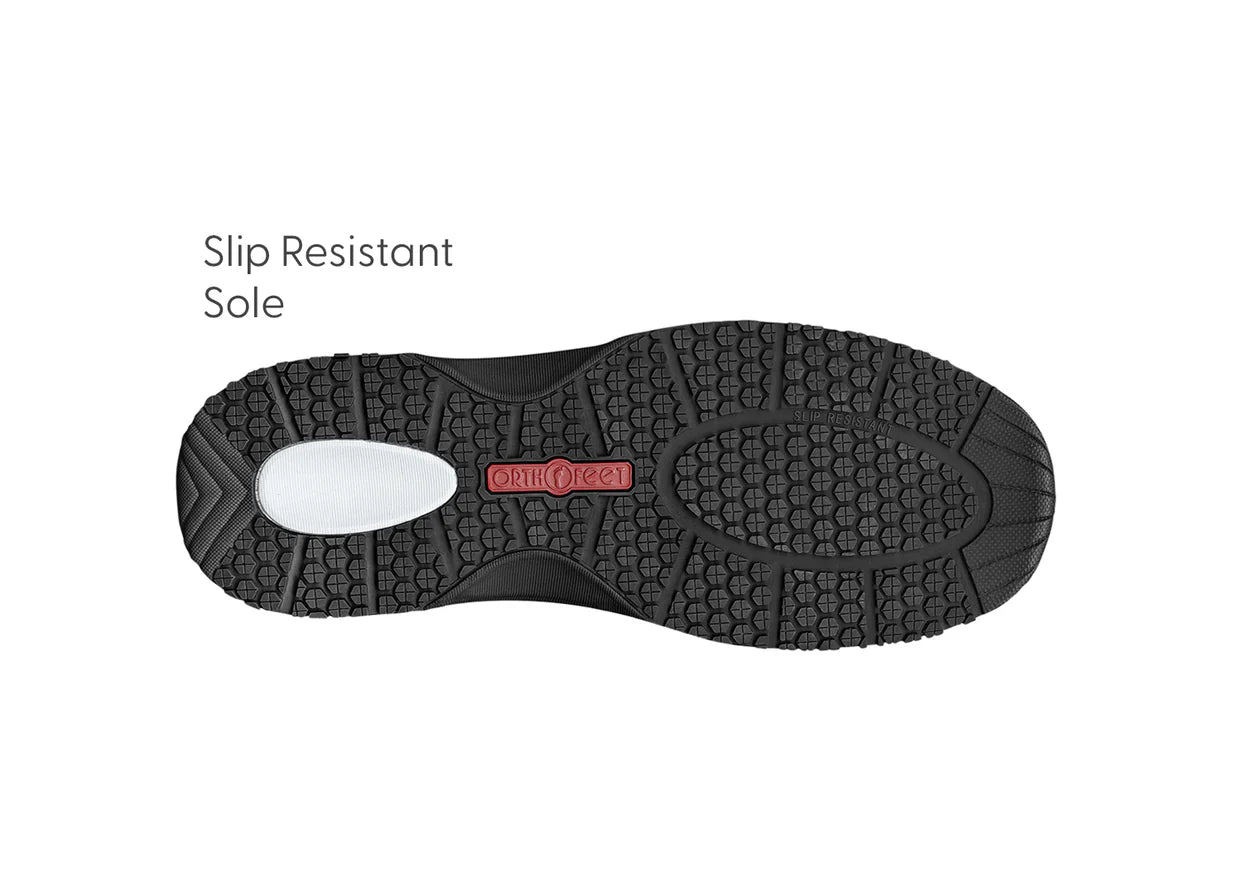 Women's Orthofeet Hands free Kita 80011 Black/White Sole