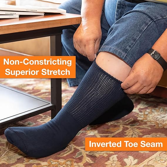 Extra Wide Medical Socks