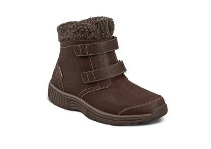 Women's Orthofeet Florence Waterproof Boot Brown