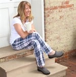 Women's Drew Comfy Slipper 17103 Grey Sweater
